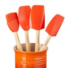 Set Bote Utensilios Con 5 Espátulas