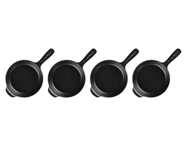 Set De 4 Mini Sartenes Skillets Gourmand, view 3