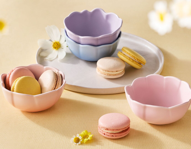 Set 4 Mini Bowls Petal, view 4