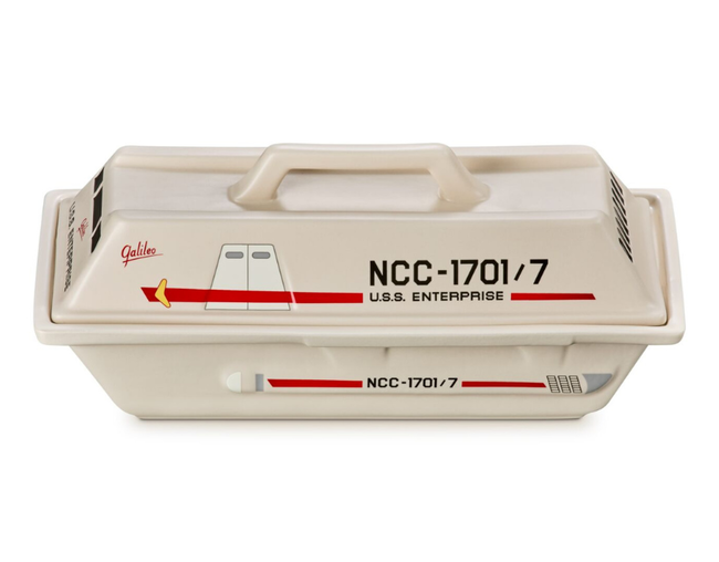 Bandeja con Tapa Rectangular Galileo Shuttlecraft Star Trek, view 4