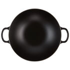 Wok Con Tapa De Cristal