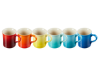 Set 6 Tazas Seattle Rainbow