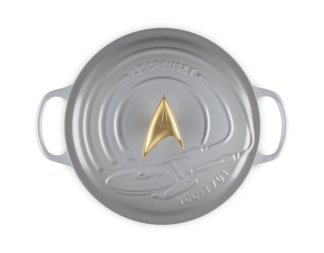 Cacerola Redonda Enterprise Delta Flota Estelar Star Trek, view 4