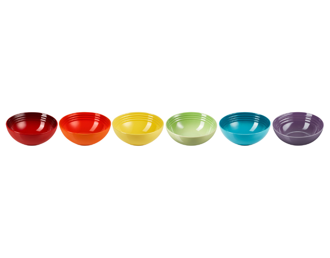 Set 6 Bowl Para Cereal Rainbow | 16 cm, view 1
