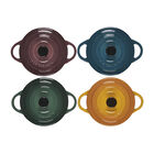 Set 4 Mini Cocotte Botanique