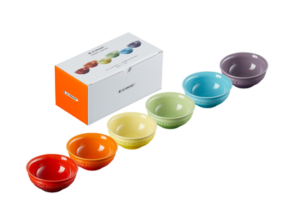 Set 6 Bowl Mini Rainbow 180ml