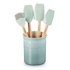 Set Bote Utensilios Con 4 Esp&aacute;tulas