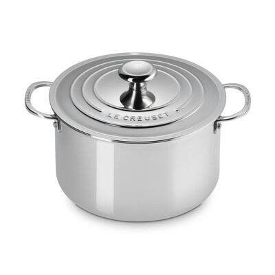 Olla Con Tapa Acero Inoxidable