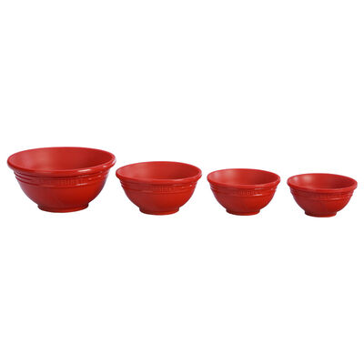 Set de 4 Mini Bowls Silic&oacute;n