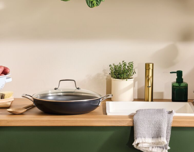 Cacerola Buffete Con Tapa Essential Antiadherente Cer&aacute;mico, view 5