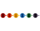 Set 6 Tazas U Rainbow