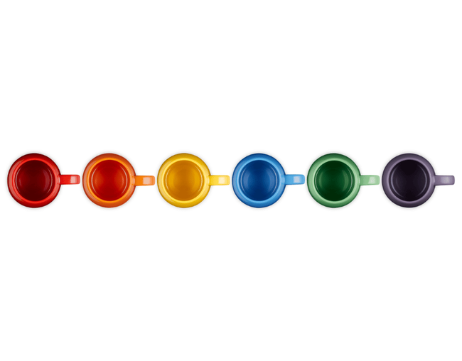 Set 6 Tazas U Rainbow, view 3