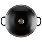 Wok Con Tapa De Cristal