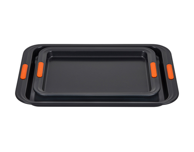 Set 2 Charolas Rectangulares para Hornear