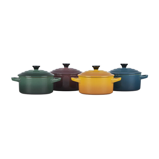 Set 4 Mini Cocotte Botanique, view 1