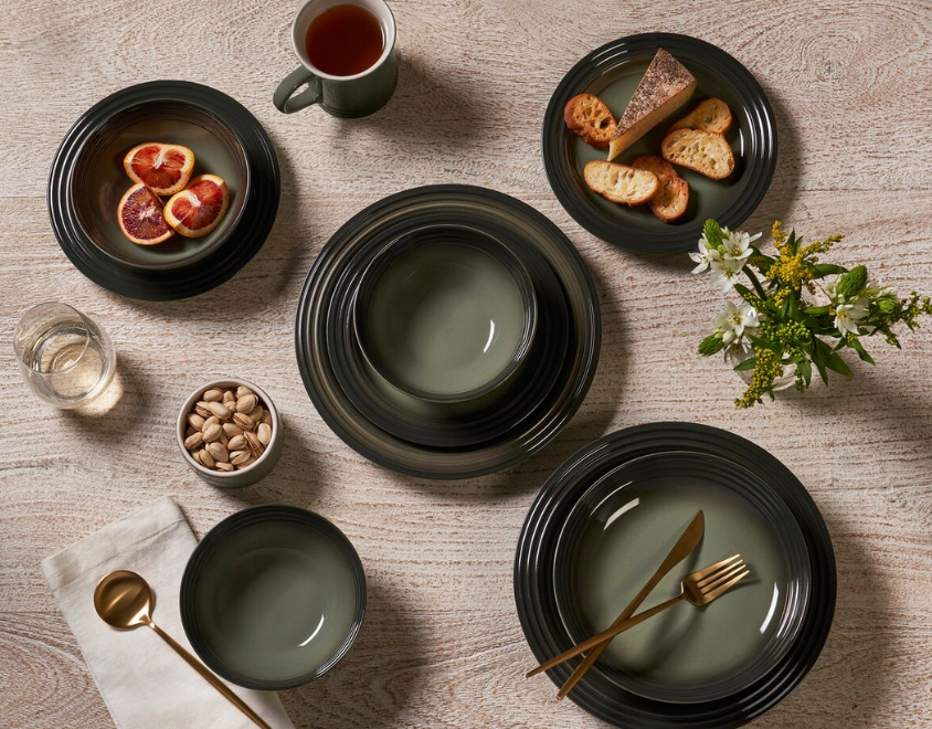 Set de 4 Platos Base Vancouver Thyme 27 cm