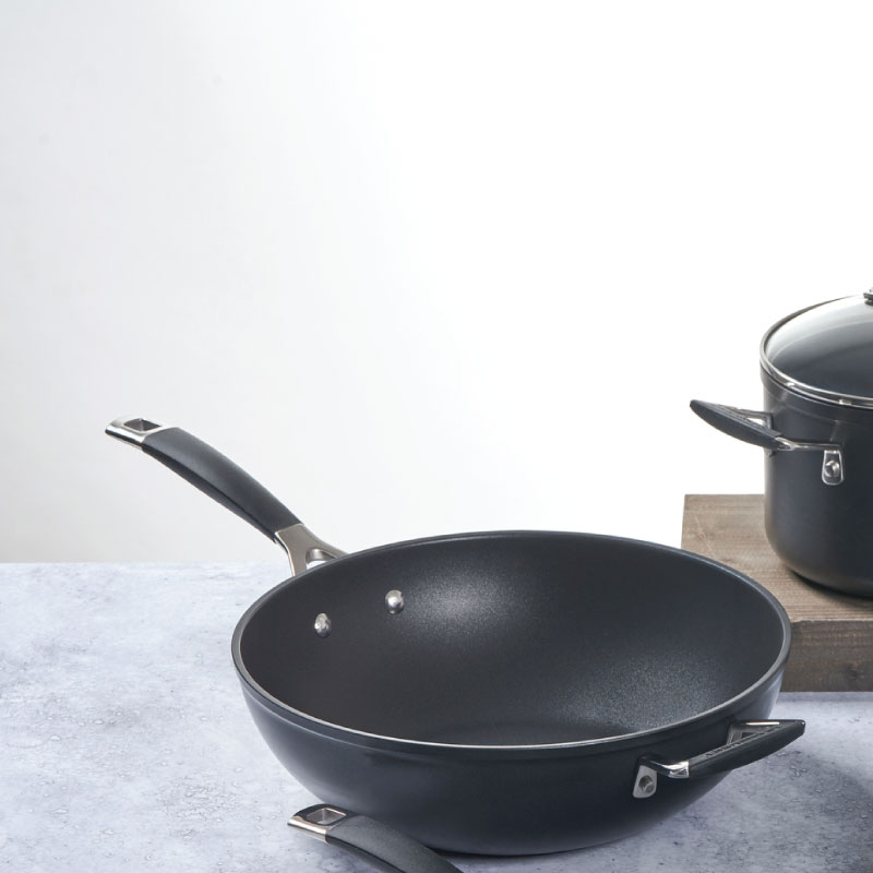 Sartén Wok Antiadherente TNS Mango Silicón