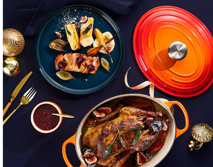 Pato Rostizado con Higos